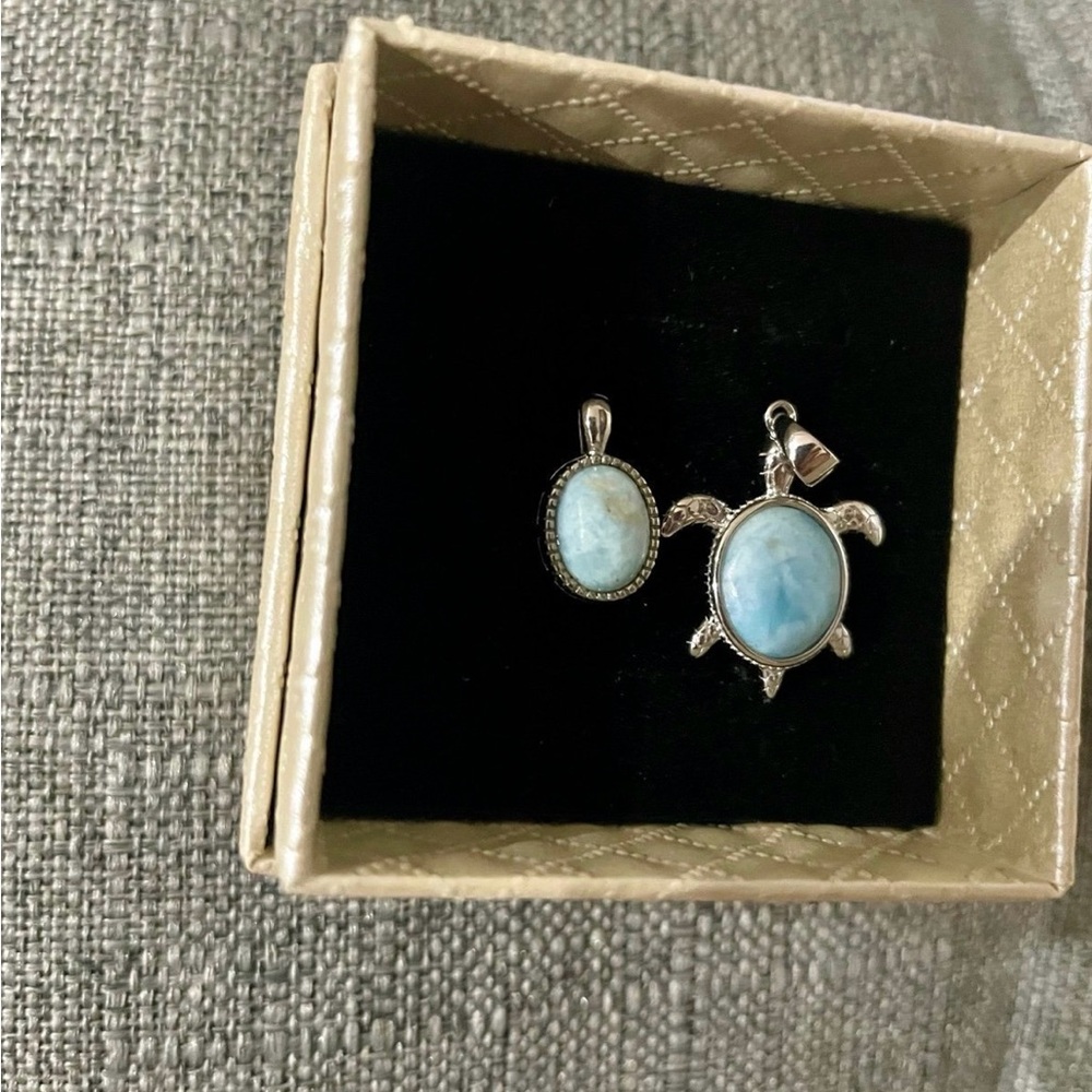S925 turtle pendant